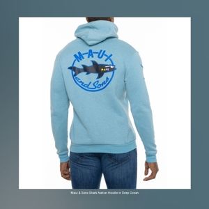 MAUI & SONS SHARK NATION HOODIE.